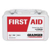 First Aid Kit and Housing, Metal 77 Components, 10 People Served  54557