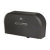 Toilet Paper Dispenser, Horizontal Double Roll, Jumbo Core, Wall Mount, Smoke  59210