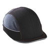 Bump Cap, Micro Brim Baseball, ABS, Hook-and-Loop Suspension, Black