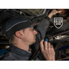 Bump Cap, Micro Brim Baseball, ABS, Hook-and-Loop Suspension, Black  8950