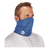 Ergodyne Neck Wrap, Polyester/Spandex, Blue, Universal 6487