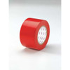 Safety Warning Tape Vinyl Red, 3" W x 180 ft. L, 5 mil Thick  8A384