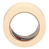 3m Masking Tape, 48 mm W x 55 m L, 4.4 mil Thick, Tan, Rubber Adhesive 201+