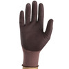 Coated Gloves, Nitrile, Sandy, 3-4 dip, 4 Abrasion Level, Purple, L (9) 1 PR  11-926
