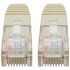 Tripp Lite Cat5e Cable,Molded,RJ45 M-M,White,5ft N002-005-WH