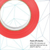 3m Duct Tape, Red, 50 yd L, 2 in W 3903