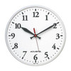 Manufacturer Varies Analog Clock,Plastic,12 1/2" Diameter 3LYK5