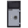 Mesa Safe Co Depository Safe with Electronic 114 lb, 1.4 cu ft, Steel MFL2714E