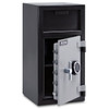 Mesa Safe Co Depository Safe with Electronic 114 lb, 1.4 cu ft, Steel MFL2714E
