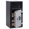 Mesa Safe Co Depository Safe with Electronic 114 lb, 1.4 cu ft, Steel MFL2714E