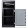 Mesa Safe Co Depository Safe with Electronic 114 lb, 1.4 cu ft, Steel MFL2714E