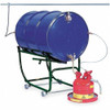 Justrite Drum Cradle, Green, Steel, 800 lb Limit 08800