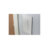 Rocker Wall Plate, Number of Gangs: 3 Plastic, Smooth Finish, White  RWP26W