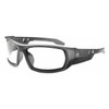 ODIN, Safety Glasses, Anti-Fog, Clear Lens, Matte Black Frame, Full-Frame