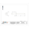 Blind Rivet, Dome Head, 3-16 in Dia., 35-64 in L, Aluminum Body, 250 PK  AD66ABS200