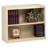 Tennsco 2-Shelf Stationary Bookcase, 28"x34-1-2" Champ-Putty B-30CP