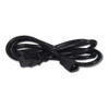 Apc Power Cord, IEC 320 C14, SJT, 6.5 ft., 16A, 14-3 AP9878