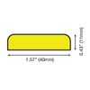 Knuffi Surface Guard,Flat,Black-Yellow 60-6752