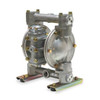 Dayton Double Diaphragm Pump, Aluminum, Air Operated, Buna N, 28 GPM 6PY43