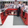 Antifatigue Mat, 3 ft. L x 2 ft. W, 3-4" Thickness, Vinyl, Bubble, Black  782S0023BL