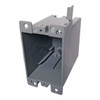 Electrical Box, 21 cu in, Switch Box Type, 1 Gang, PVC, Rectangular Shape