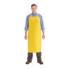 Ansell Bib Apron, Enduro 2000 Polyurethane, Yellow, 45 in, Universal 56-801