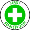 Brady Hard Hat Emblem Label,PK4, 49573 49573