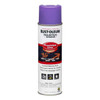 Precision Line Marking Paint, Inverted, Fluorescent Purple, 17 oz