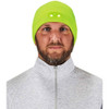 Ergodyne Beanie Cap,Over The Head,Universal,Lime 6804