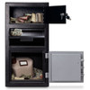 Mesa Safe Co Depository Safe with Electronic 104 lb, 1.5 cu ft, Steel MFL2014EK