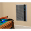 Qmark Recessed Electric Wall-Mount Heater, Recessed, 200 to 1500 W, 120V AC, Gray HT1502SS