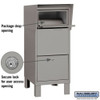 Courier Box, Primer, Powder Coated, 1 Doors, Free Standing, Private  4975PRM
