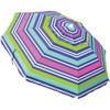 Rio Brands Wave Beach 8 Ft. 90G Oxford Beach Umbrella UB28WAOT-220846PK6 814435