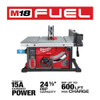 Milwaukee Tool M18 FUEL 8-1-4" Table Saw w- ONE-KEY 2736-20