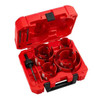 Milwaukee Tool 10 pc. BIG HAWG with Carbide Teeth Hole Saw Kit 49-56-9290