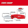 Milwaukee Tool Compact Folding Knife 48-22-1521
