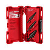 Step Drill Bit Set, High Speed Steel, Black Oxide, 3-Piece