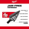 Step Drill Bit Set, High Speed Steel, Black Oxide, 3-Piece  48-89-9221