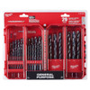Milwaukee Tool THUNDERBOLT Black Oxide Drill Bit Set, 29-Piece 48-89-2802