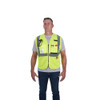 Class 2 High Visibility Yellow Mesh Safety Vest - 4X-Large-5X-Large  48-73-5114