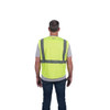 Class 2 High Visibility Yellow Mesh Safety Vest - 4X-Large-5X-Large  48-73-5114