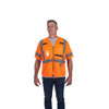 Class 3 High Visibility Orange Mesh Safety Vest - 2X-Large-3X-Large  48-73-5137