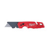 Milwaukee Tool FASTBACK Folding Utility Knife, 6-7/8 in, Red 48-22-1501