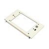 Legrand Device Plate, 1 Gang, Steel V6007C-1