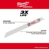 Milwaukee Tool 8" 8-12 TPI SAWZALL Blades (50 Pk) 48-01-6093