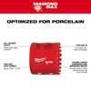 Milwaukee Tool Hole Saw,Diameter:2",Diamond Grit 49-56-5645 Milwaukee Tool Hole Saw,Diameter:2",Diamond Grit 49-56-5645