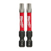 Milwaukee Tool Shockwave 2" Impact Torx T30 Power Bits (2PK) 48-32-4914
