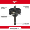 Milwaukee Tool 7-8" SHOCKWAVE Impact Duty Hole Saw 49-56-9810