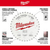 Milwaukee Tool 5-3-8" 36T Fine Finish Circular Saw Blade 48-40-0524
