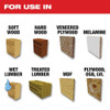 Milwaukee Tool 8-1-2" 60T Fine Finish Circular Saw Blade 48-40-0826